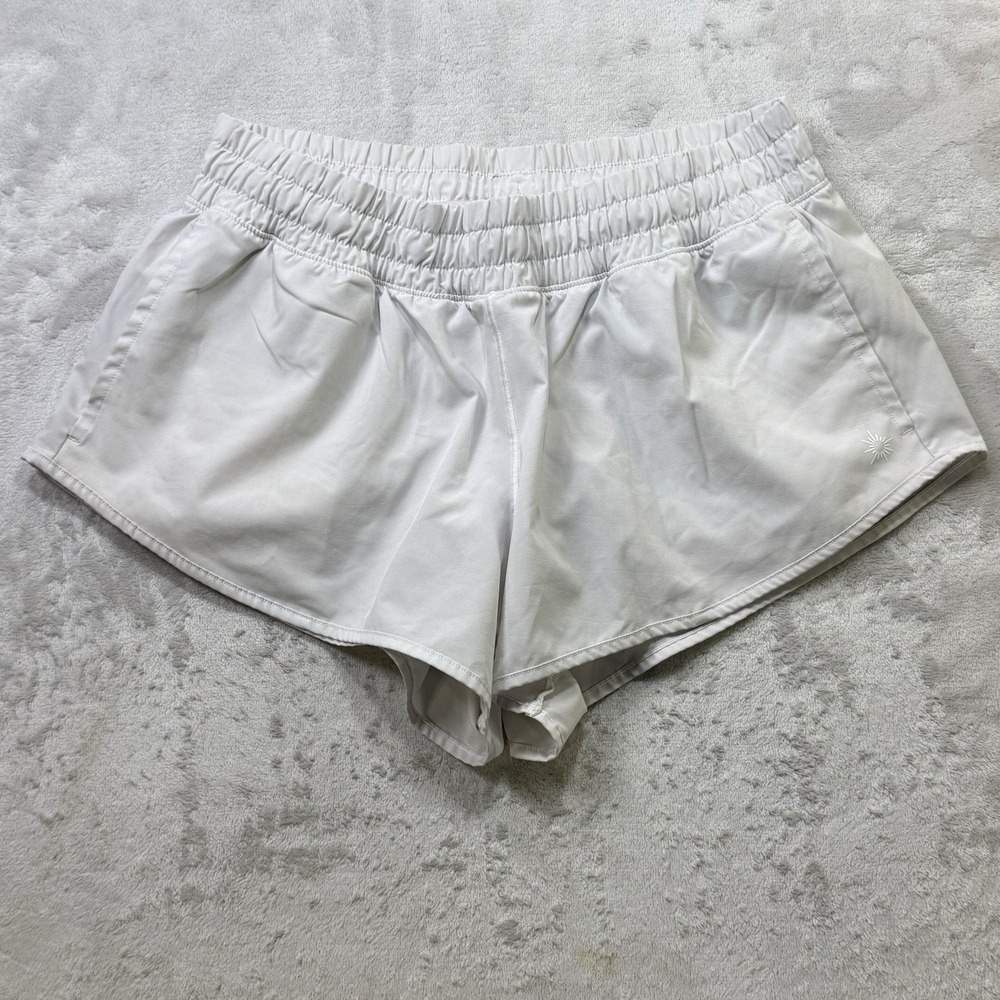 Offline by Aerie Real Good White Athletic Shorts Women's Size S